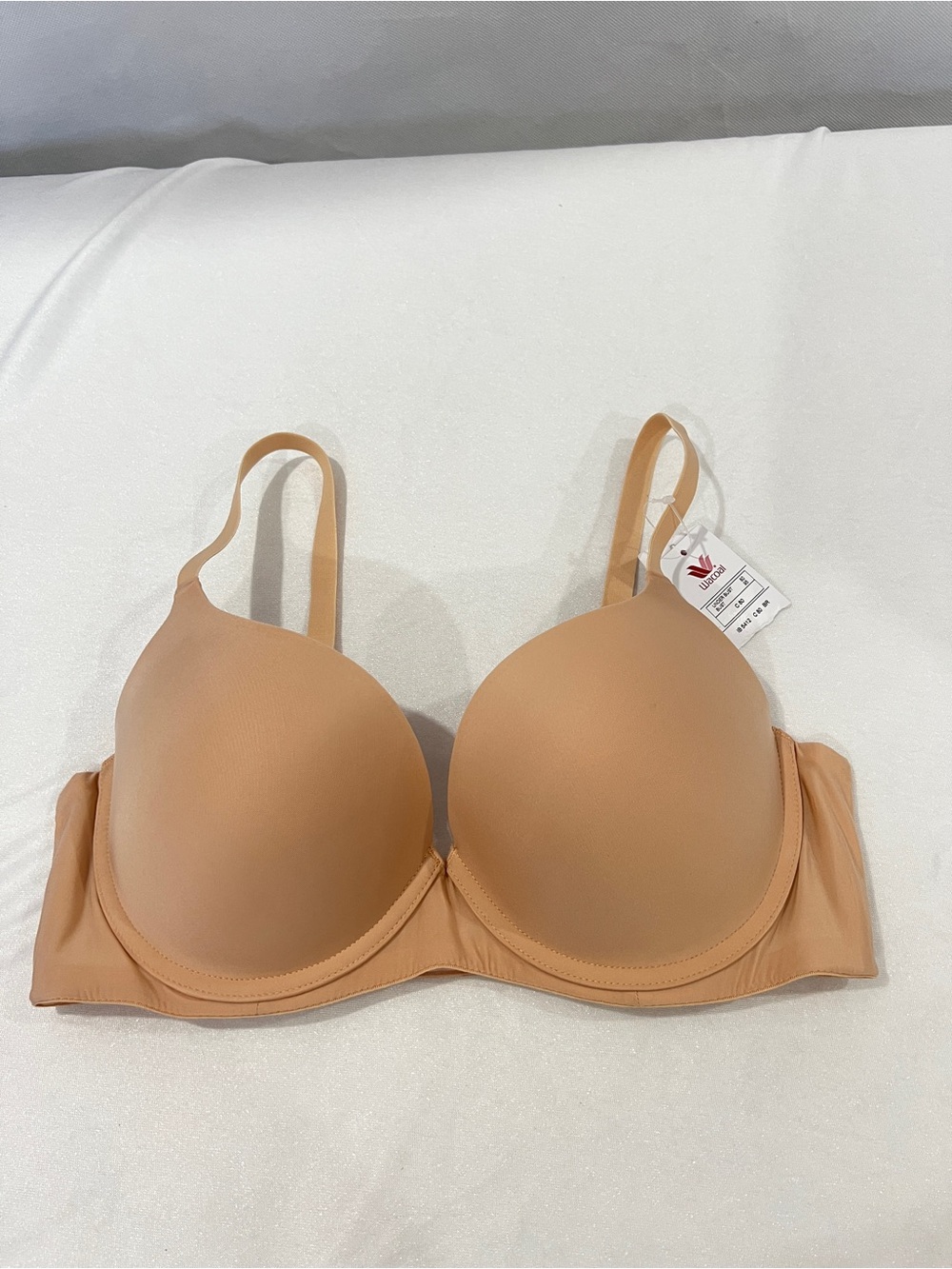Wacoal Push-Up Underwire Bra Size 36C European (80C) Tan